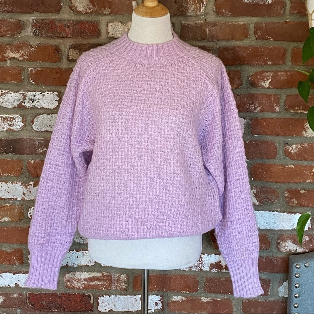 FRNCH Norhen Sweater in Lavender Size M/L NWT - Picture 3 of 11